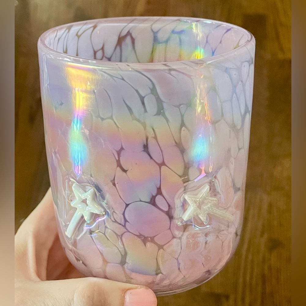 found one more! Anthropologie The Mystic Icon Wand Pink Icon Glass Glinda Wicked